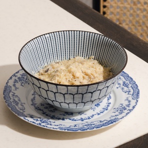 Ризотто ширатаке с грибами и пармезаном